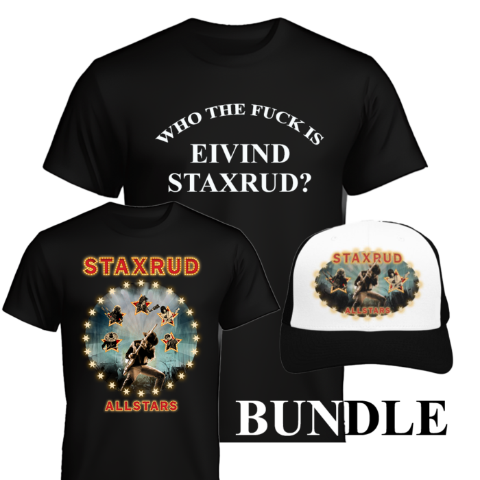 Staxrud The Whole Shit 2x T-Shirt & Caps (Black)